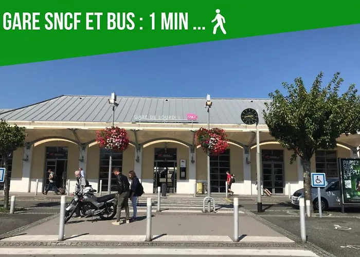 Διαμέρισμα Loc Trotteur Le Romarin Gare Sncf De Λούρδη